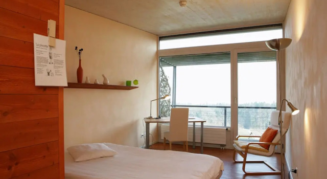 Одноместный номер Standard с балконом EcoHotel L’Aubier