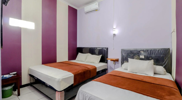 Camera doppia Deluxe Hotel Bintang Mitra RedDoorz