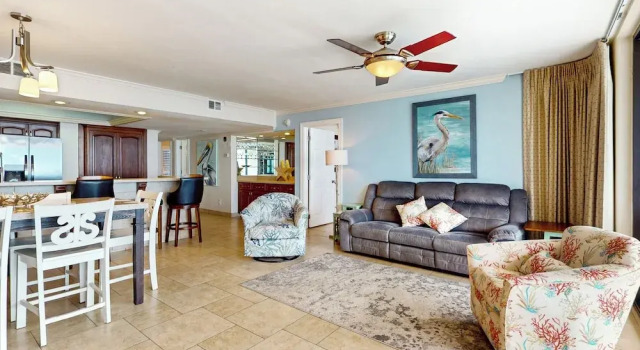 3BR Gulf-view Resort Condo: Suntide III - Unit 605, Book Ferieresort Resorthoteller i Padre Island, Ferieresort