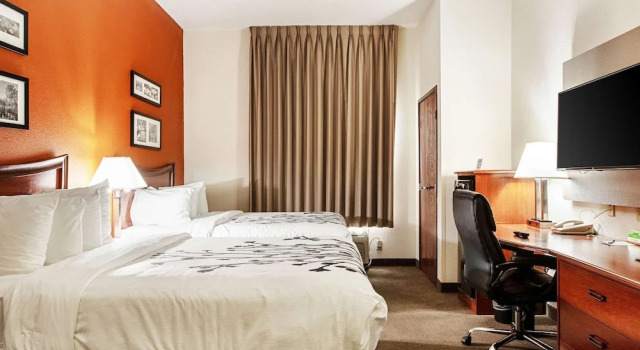 Четырёхместная студия Sleep Inn & Suites Hobbs