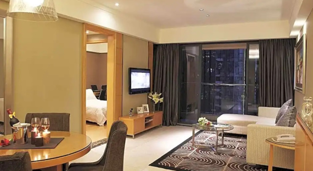 Апартаменты Boutique с 2 комнатами Dan Executive Apartment Guangzhou Zhujiang New Town