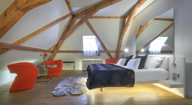 Deluxe Dreier Zimmer Three Storks