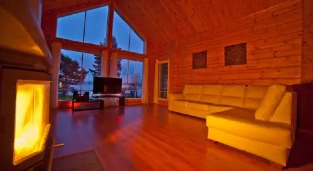 Luxury Cottage Laukkala, Buchen Sie Ferienhaus Hotels in Ostfinnland mit Parkplatz, Parkplätze