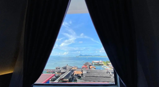 Номер Standard с видом на море Grace Hotel Semporna