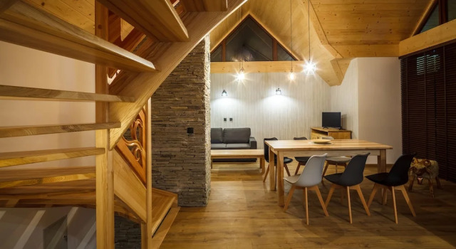 Коттедж Deluxe Domki Tatrzański Ogród Regional Houses Zakopane