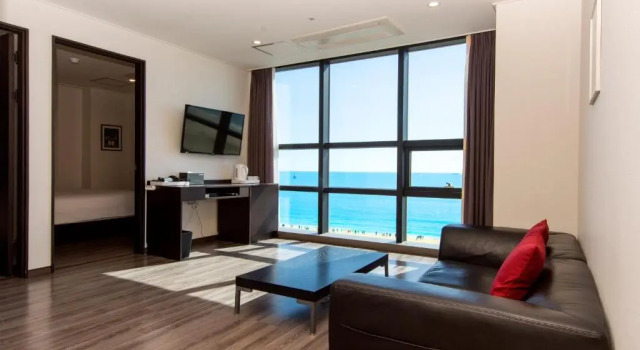 Suite familiare con vista sull'oceano MS Hotel Haeundae