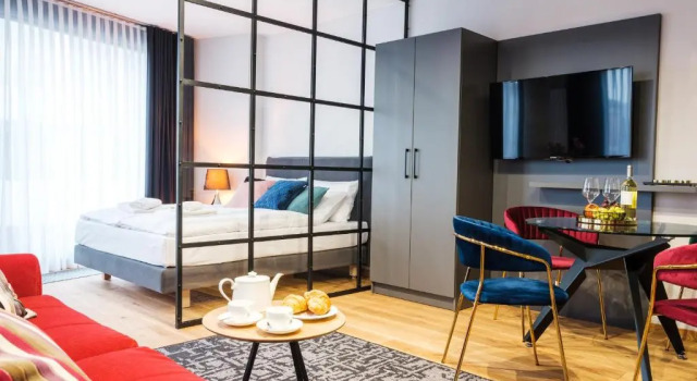 Студия Deluxe Aparthotel Inspire Miodova Residence