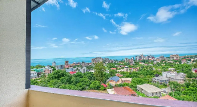 Трёхместный номер Deluxe с видом на море Hotel Mandarinebi