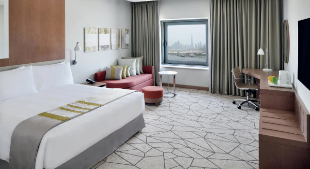 Номер Standard с видом на воду Отель Holiday Inn & Suites - Dubai Festival City by IHG