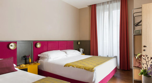 Трёхместный номер Condominio Monti Boutique Hotel