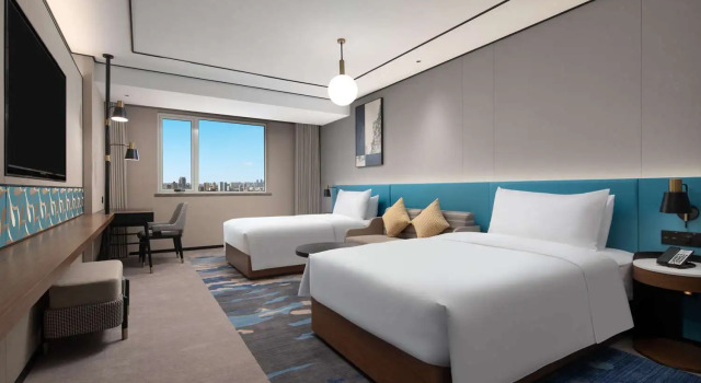 Двухместный номер Standard Hilton Garden Inn Beihai Railway Station