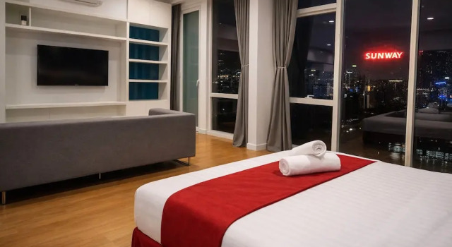 Двухместный люкс Executive с видом на город Sama Suites at Platinum KLCC Bukit Bintang