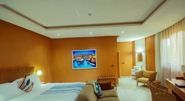 Двухместный номер Deluxe с видом на сад Trois Ore Residences & Green Earth Bistro