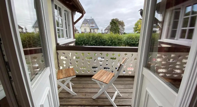 Двухместный номер Standard с балконом и с видом на море Villa Pension Strandhaus