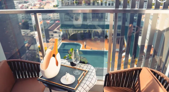 Студия Phnom Penh Infinity Pool Down to $25/N - M Residence