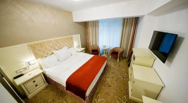 Deluxe Dvoulůžkový s manželskou postelí pokoj Pleiada Boutique Hotel