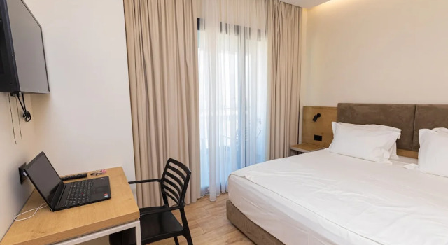 Двухместный номер Standard с частичным видом на море B&B Champagne Vlore Bay