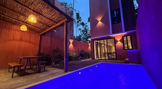 Коттедж Casa Mezcalito Elegant Mexican Villa With Pool BBQ