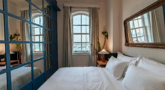 Standardowy dwuosobowy pokój z widokiem na morze Urla Pier Hotel - Special Class