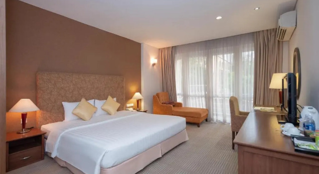 Двухместный номер Deluxe с видом на город Bong Sen Hotel Saigon