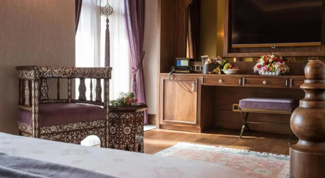 Двухместный номер Deluxe с видом на улицу Отель Ajwa Sultanahmet