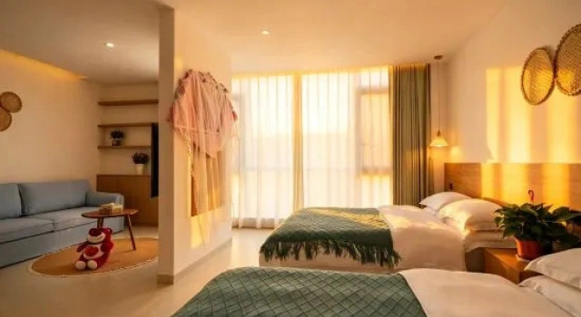 Люкс Fengji Xiaozhu · Villa Designer Smart Resort Garden B&B