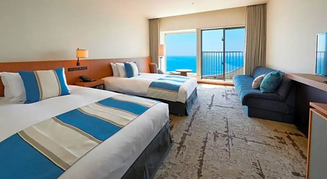 Номер Standard с видом на океан Oiso Prince Hotel