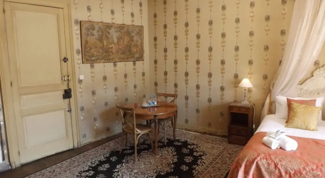 Двухместный номер Deluxe с балконом и с видом на реку Maison Porte del Marty