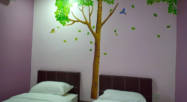 Двухместный номер Comfort Purple Dream Homestay