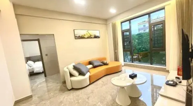 Кровать в общем номере Caiman Homestay
