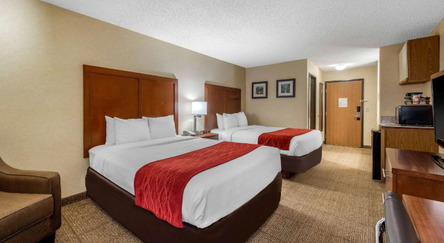 Четырёхместный номер Standard Comfort Inn Denver Southeast Area