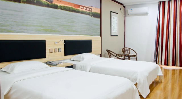 Thank Inn Chain Hotel Shandong Dezhou Decheng District Wanda Plaza, Забронировать Отель Дежоу Шаньдун