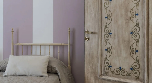 Standard Doppel Zimmer mit Balkon und mit Gartenblick Villa Alemi