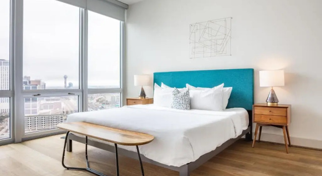 Апартаменты c 1 комнатой с видом на город Mint House Dallas - Victory Park