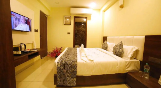 Номер Deluxe Kanha Hotel