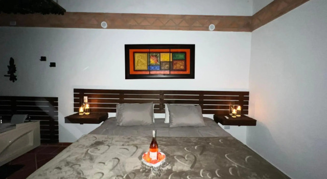 Hotel, Bungalows, Chalet y Cabañas Aventura Park Villa De Leyva La Periquera, Buchen Sie Chalet Cottages in Boyacá, Cottage