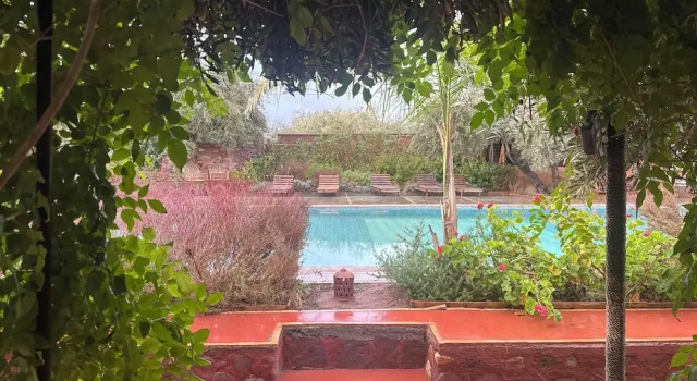 Camera doppia Standard con vista sulla piscina Ecolodge Dar bouhouta