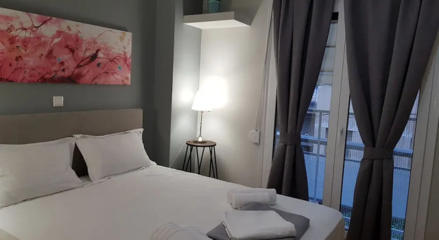 Апартаменты с 2 комнатами с балконом Stylish Urban Apartment