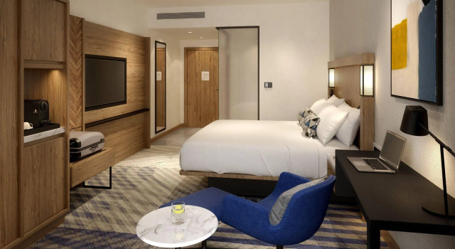 Luxo Casal quarto Courtyard Exeter Sandy Park