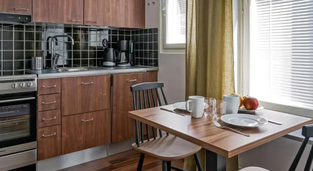Студия Forenom Serviced Apartments Espoo Tapiola
