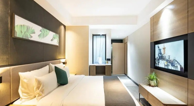 Люкс Superior UP AND IN Hotel Hunan Zhuzhou Tianyuan District Mingyuehu