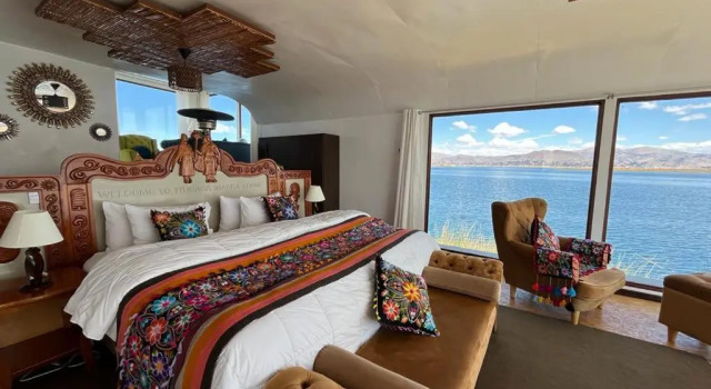 Titicaca Marka Lodge Peru, Book Hotel Hoteller i Uros med parkering, Parkering