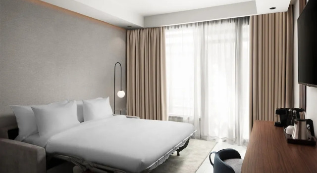 Люкс Executive c 1 комнатой с видом на город Courtyard by Marriott Casablanca Downtown