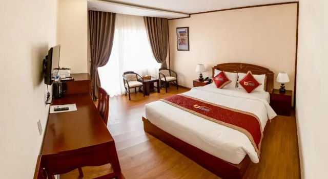 Двухместный номер Deluxe Bcons Hotel Binh Duong