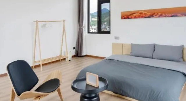 Двухместный люкс с видом на горы SnowPeak StarSnow Inn · Sunset Terrace Courtyard, Shuhe Ancient Town