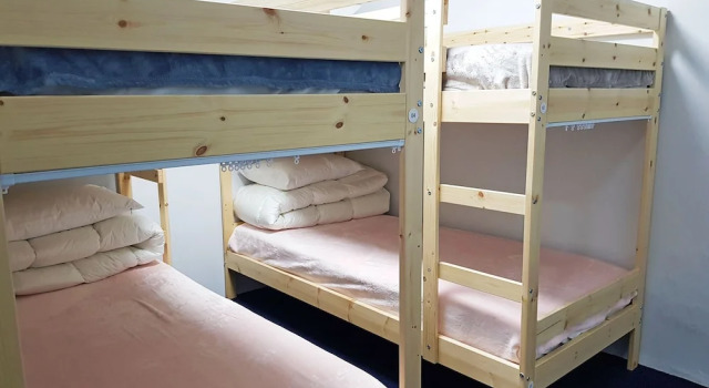 Кровать в общем номере (мужской номер) Bluemoon Guest House - Hostel