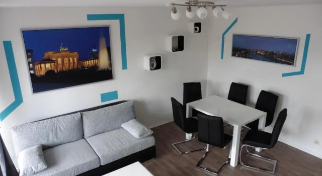 Апартаменты с 2 комнатами с балконом Apartments Schöneberg