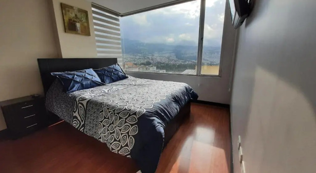 Great view, hasta 6 huéspedes, 3 habitaciones Ponceano Alto, Book Hotel Quito Sierra