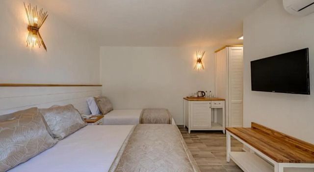 Семейный номер Standard с видом на сад Atrium Taş Otel