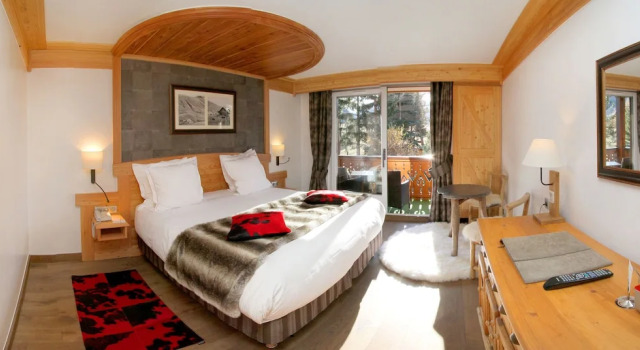 Номер Standard Дуплекс с балконом Hôtel Chalet Mounier